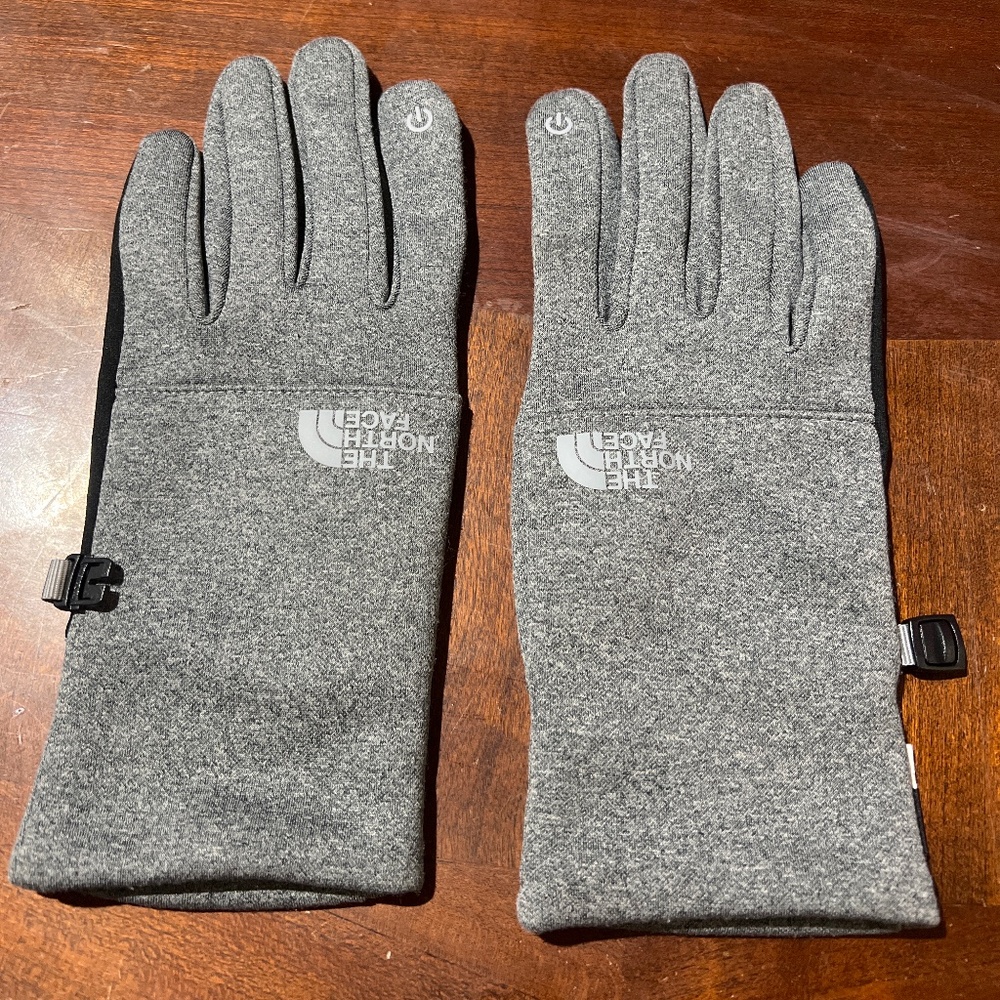 The North Face winter gloves